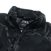 Z.A.R.A IMPORTED LUXURY HANDWOVEN GILLET (BLACK CAMO)